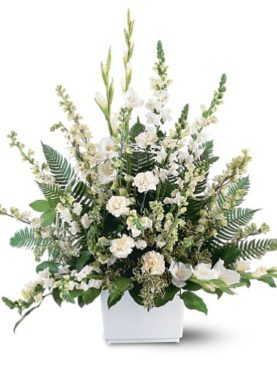 White Expressions Basket