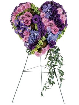 Graceful Tribute Heart