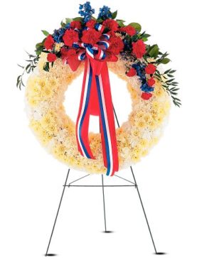 Patriotic Spirit Wreath