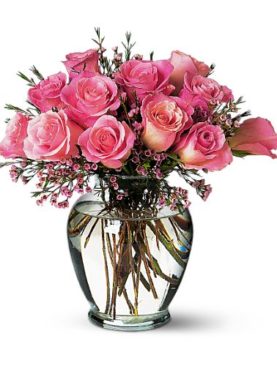 Pink Birthday Roses