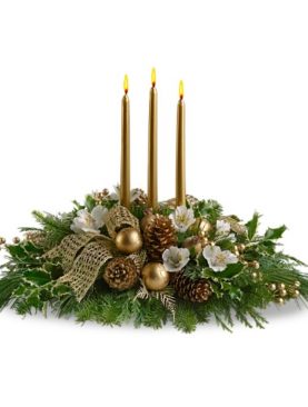 Royal Christmas Centerpiece